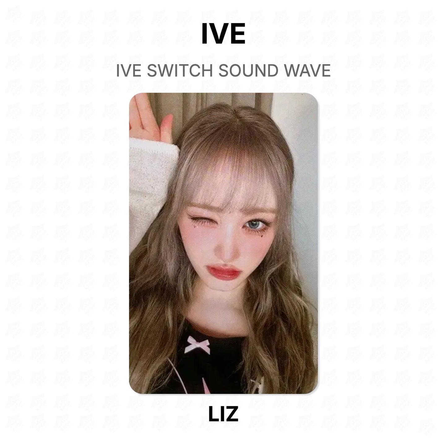 IVE SWITCH SOUND WAVE Official Photocard