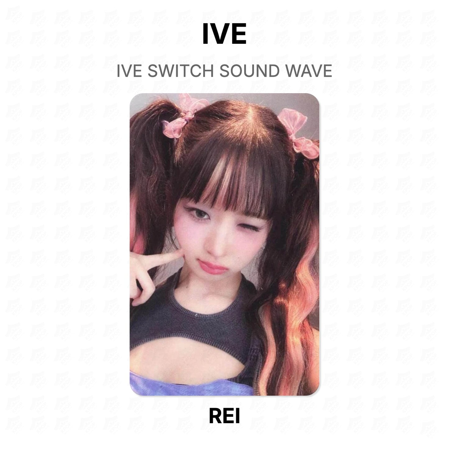 IVE SWITCH SOUND WAVE Official Photocard