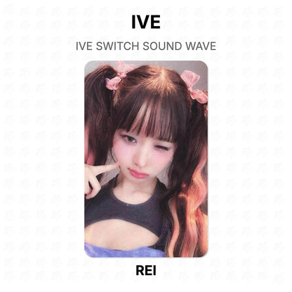 IVE SWITCH SOUND WAVE Official Photocard
