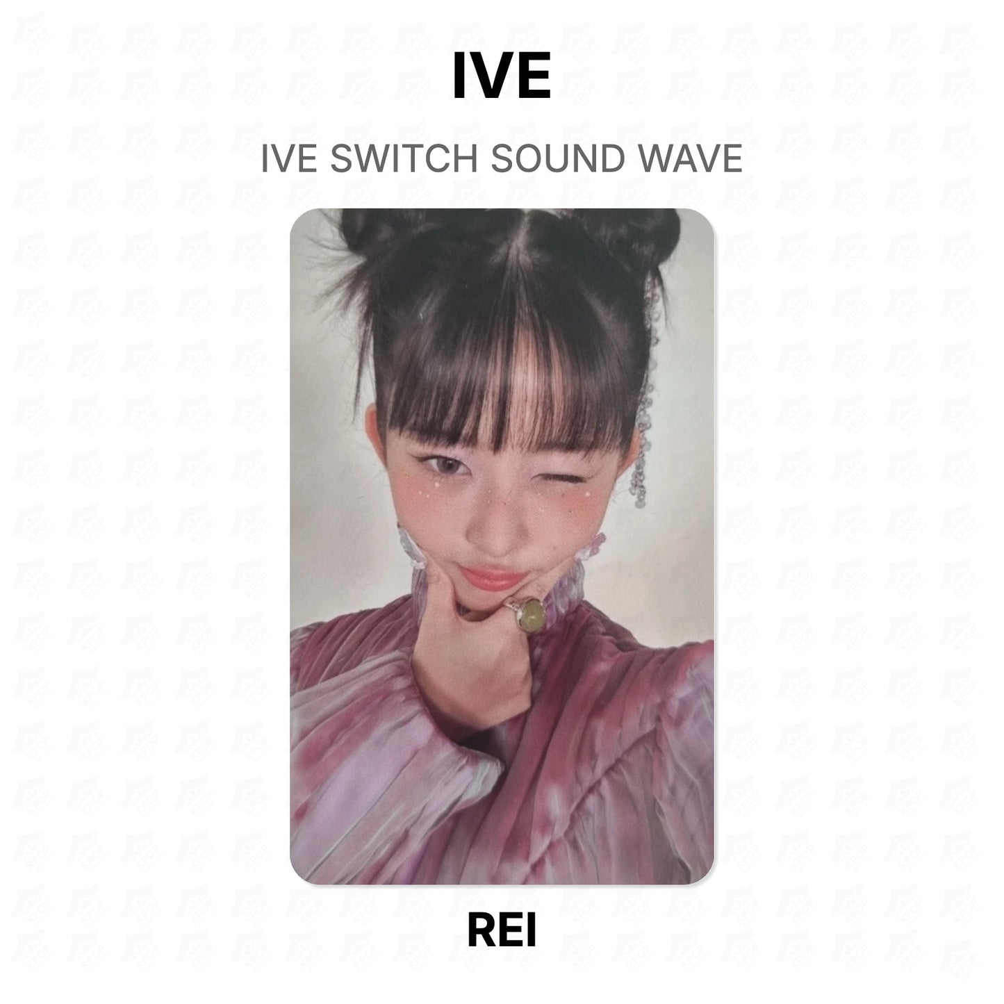 IVE SWITCH SOUND WAVE Official Photocard
