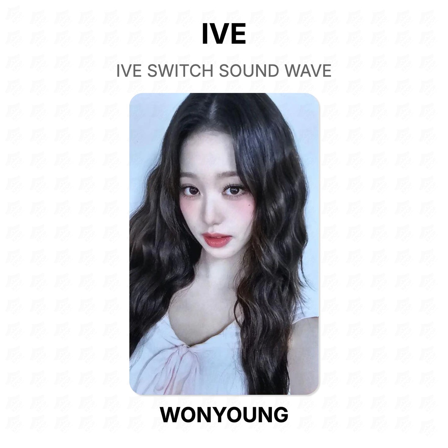 IVE SWITCH SOUND WAVE Official Photocard