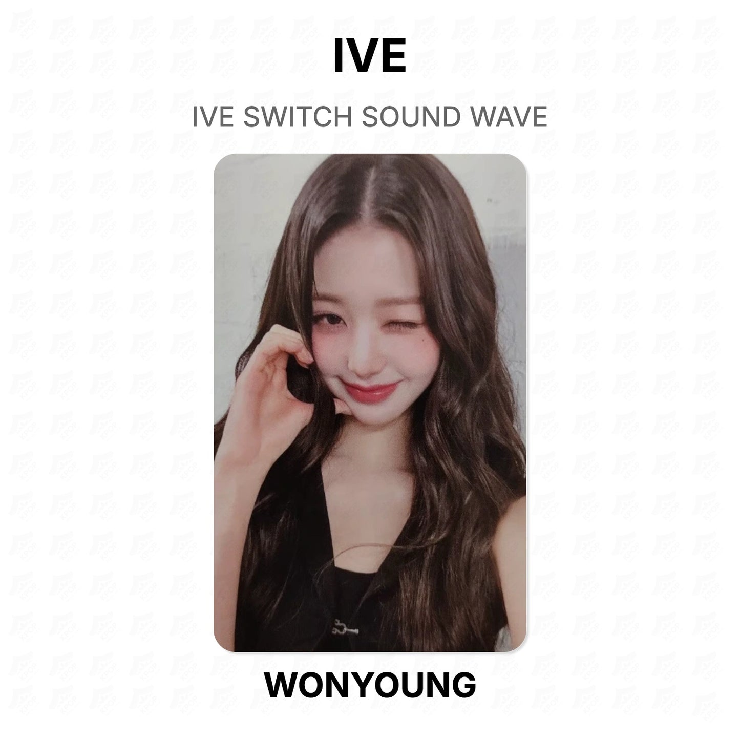IVE SWITCH SOUND WAVE Official Photocard