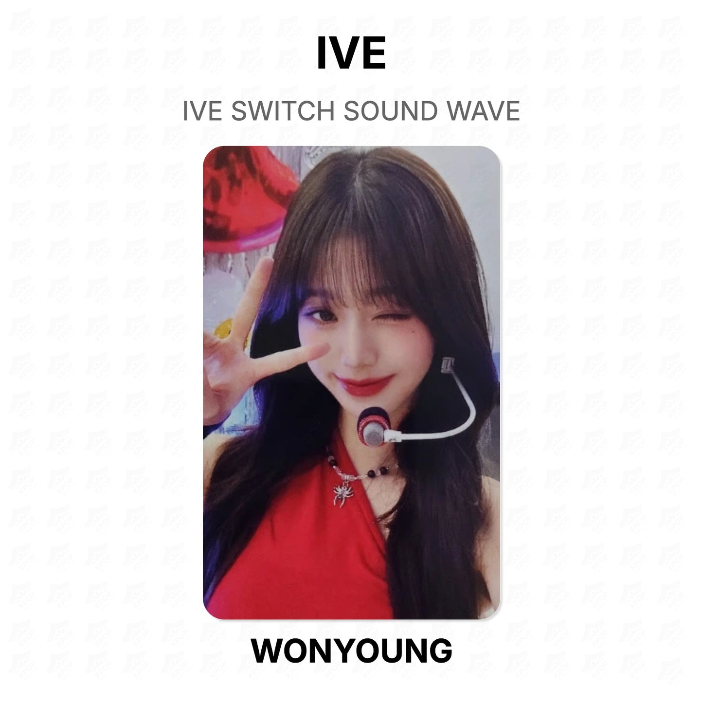 IVE SWITCH SOUND WAVE Official Photocard