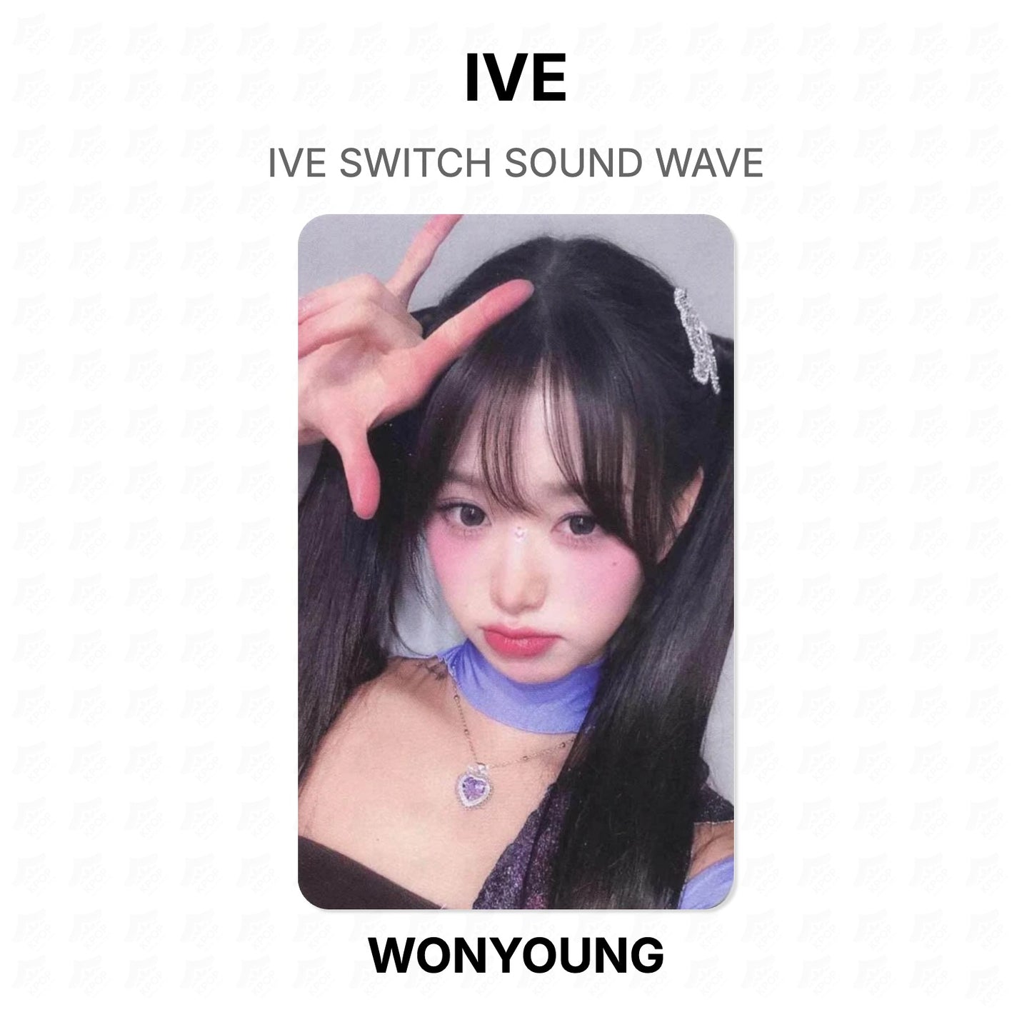 IVE SWITCH SOUND WAVE Official Photocard