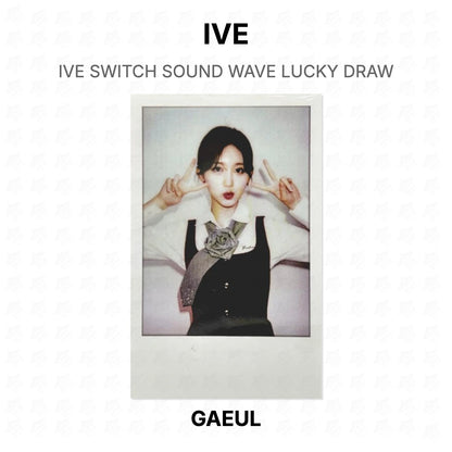IVE SWITCH SOUND WAVE LUCKY DRAW Official Photocard