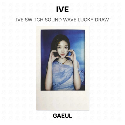 IVE SWITCH SOUND WAVE LUCKY DRAW Official Photocard