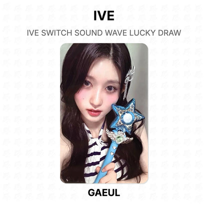 IVE SWITCH SOUND WAVE LUCKY DRAW Official Photocard