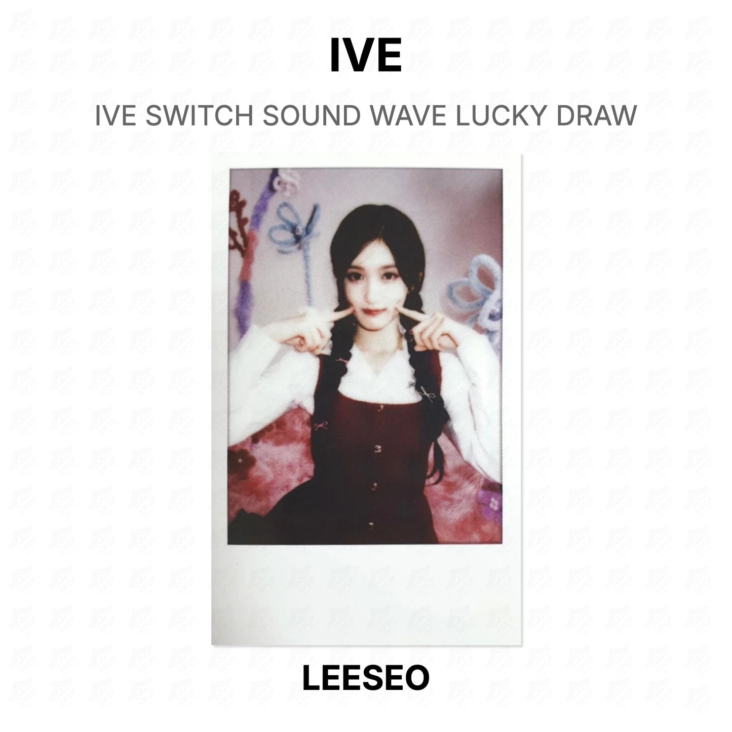 IVE SWITCH SOUND WAVE LUCKY DRAW Official Photocard