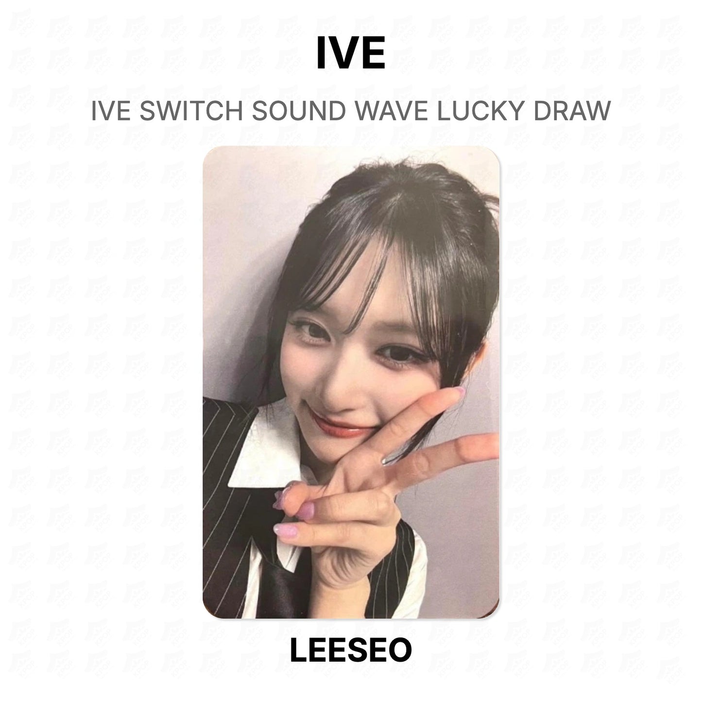 IVE SWITCH SOUND WAVE LUCKY DRAW Official Photocard