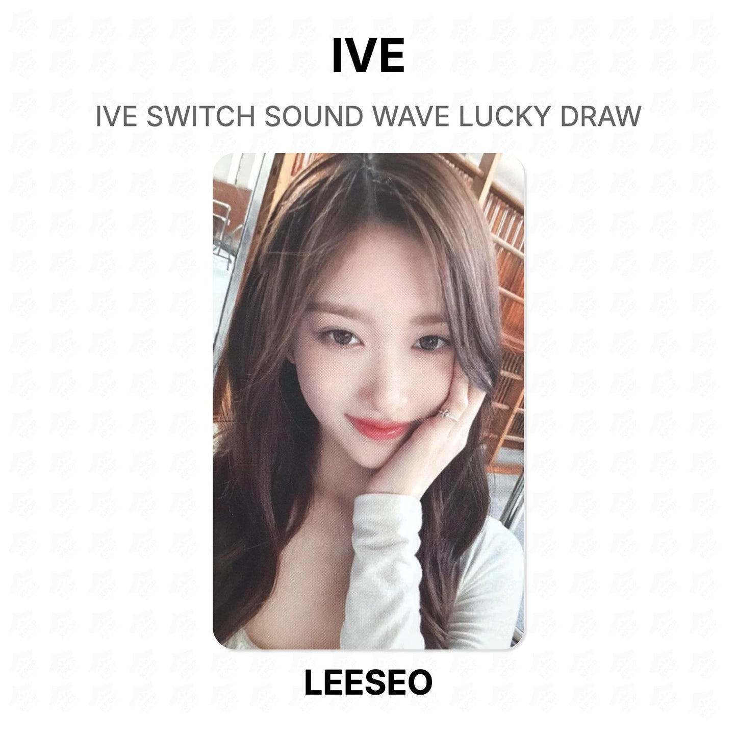 IVE SWITCH SOUND WAVE LUCKY DRAW Official Photocard