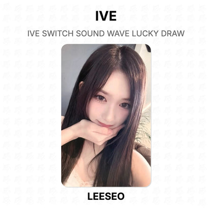 IVE SWITCH SOUND WAVE LUCKY DRAW Official Photocard