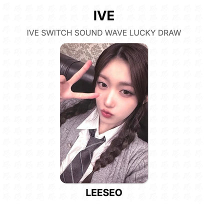 IVE SWITCH SOUND WAVE LUCKY DRAW Official Photocard