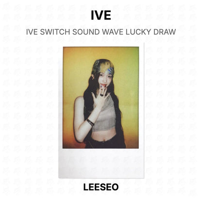 IVE SWITCH SOUND WAVE LUCKY DRAW Official Photocard