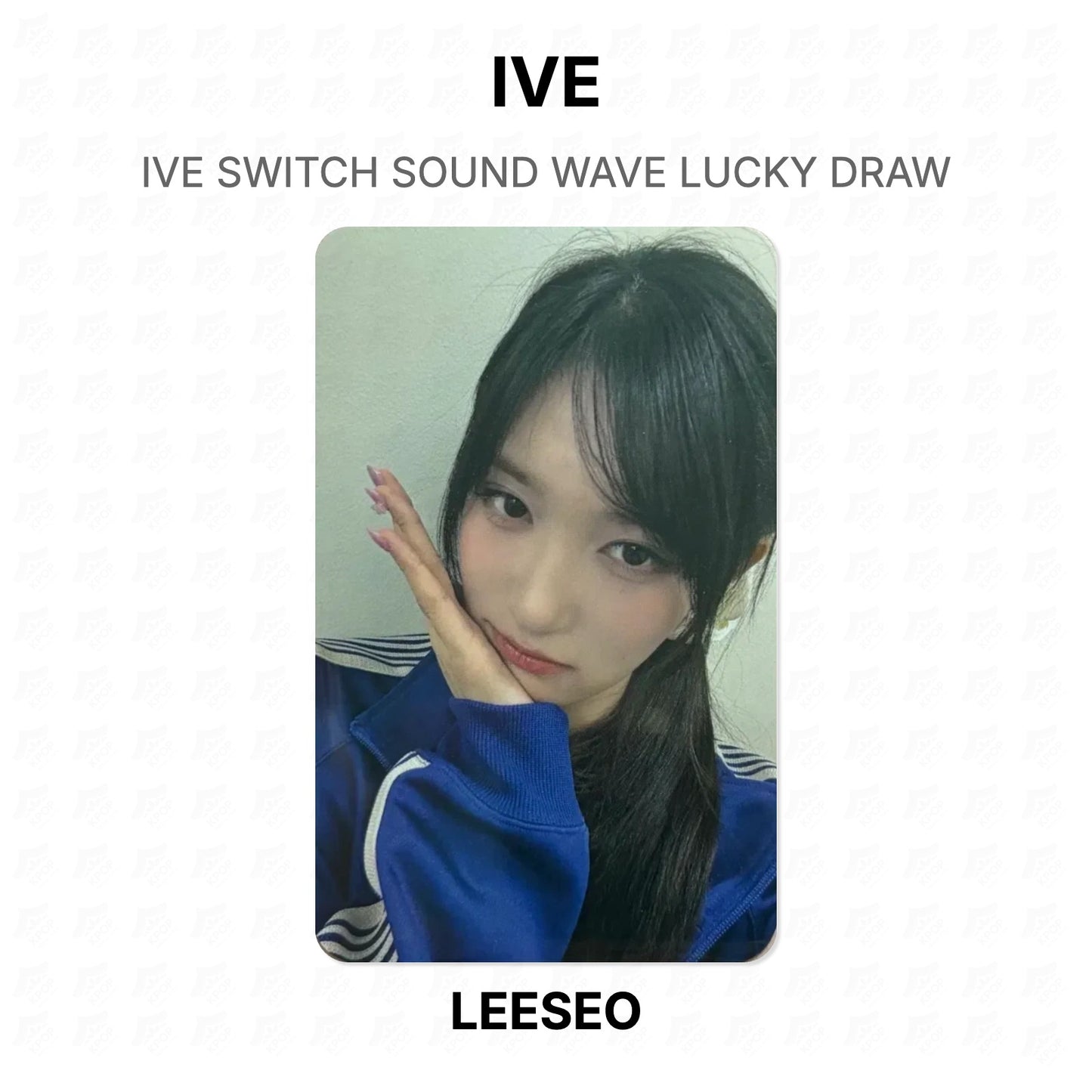 IVE SWITCH SOUND WAVE LUCKY DRAW Official Photocard