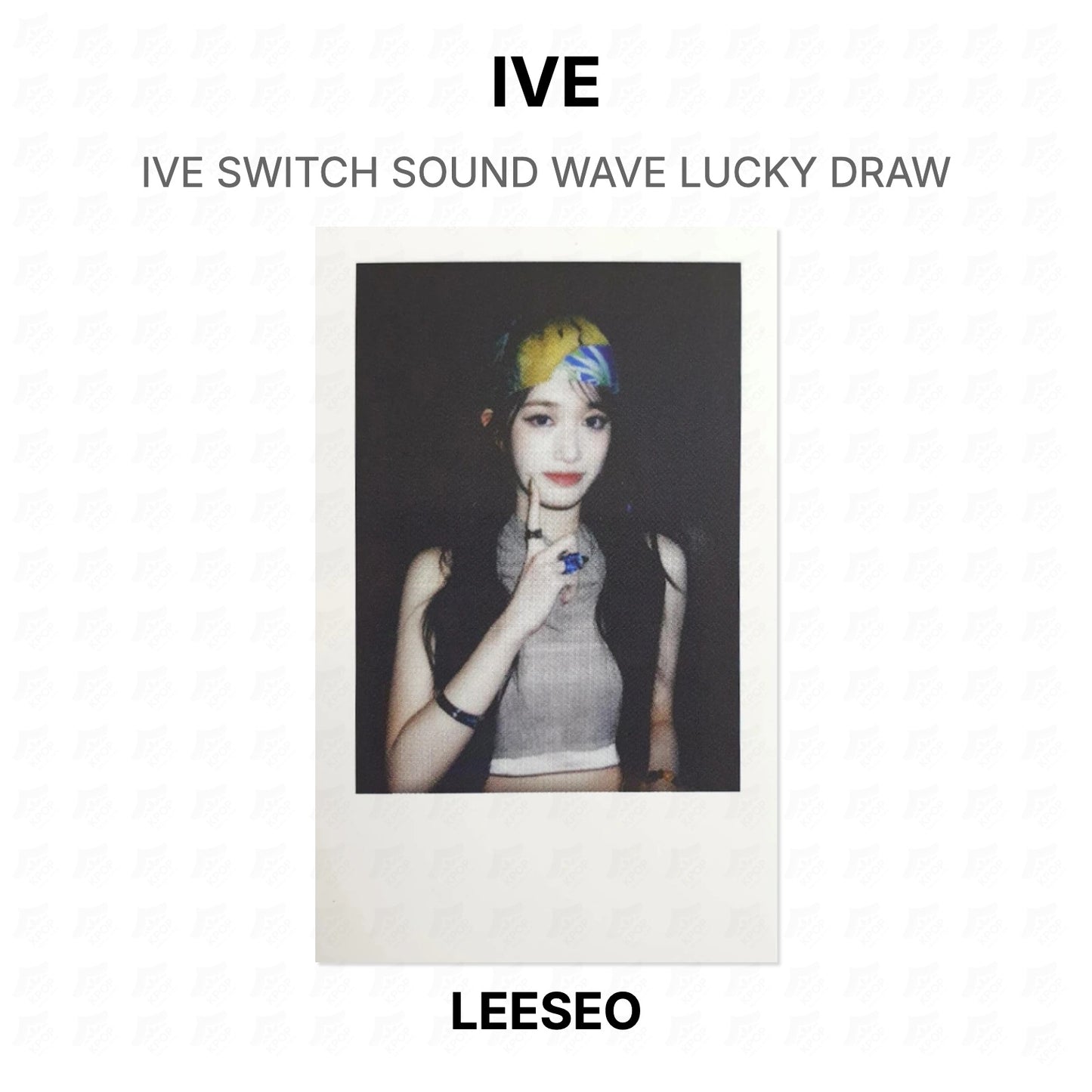 IVE SWITCH SOUND WAVE LUCKY DRAW Official Photocard