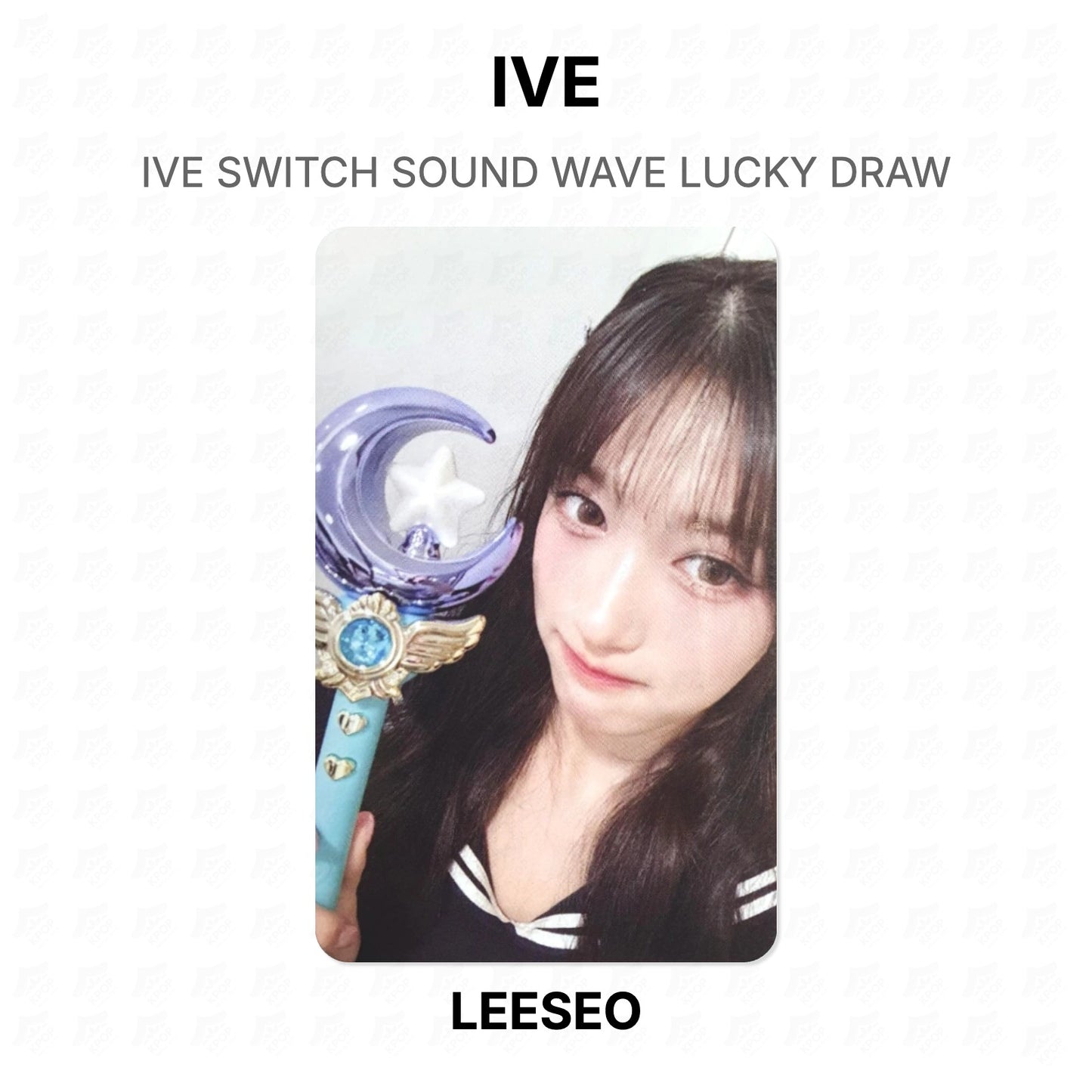 IVE SWITCH SOUND WAVE LUCKY DRAW Official Photocard