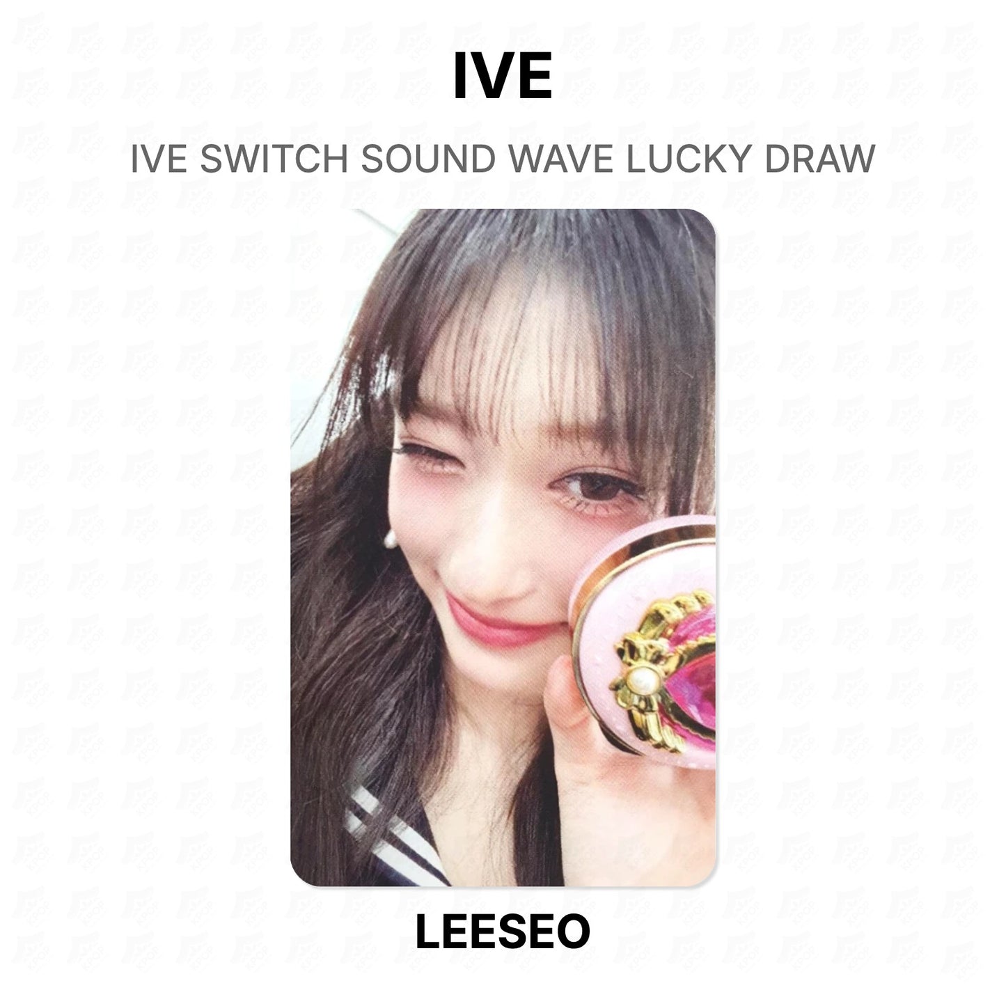 IVE SWITCH SOUND WAVE LUCKY DRAW Official Photocard