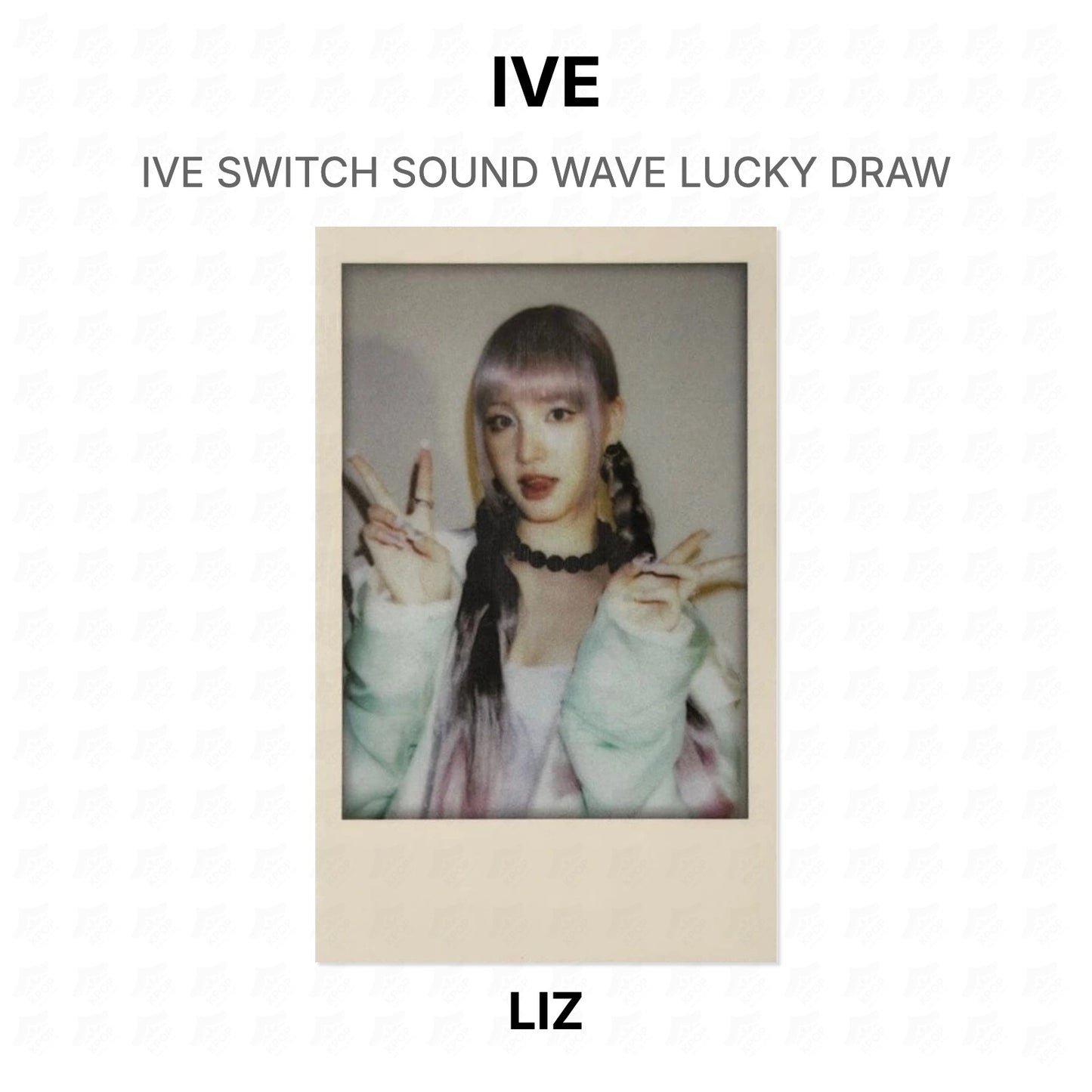 IVE SWITCH SOUND WAVE LUCKY DRAW Official Photocard