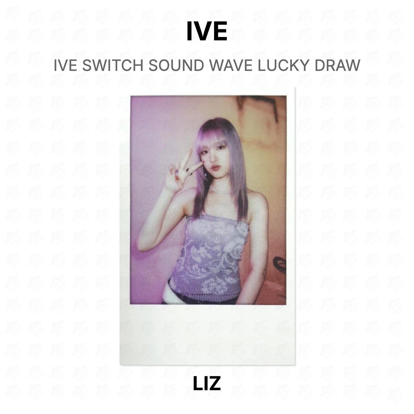 IVE SWITCH SOUND WAVE LUCKY DRAW Official Photocard