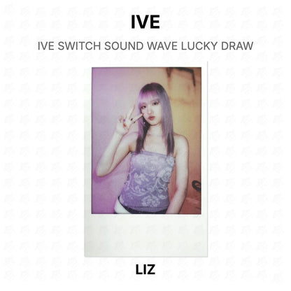 IVE SWITCH SOUND WAVE LUCKY DRAW Official Photocard