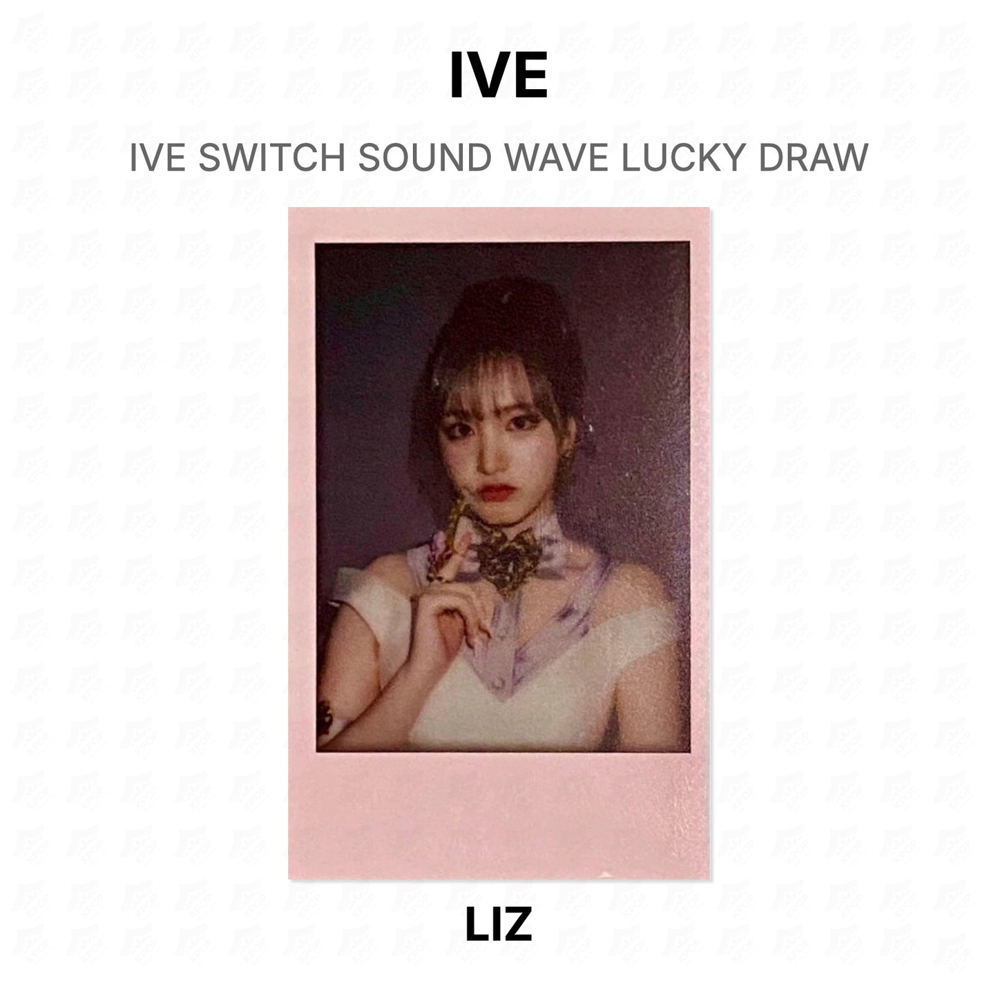 IVE SWITCH SOUND WAVE LUCKY DRAW Official Photocard