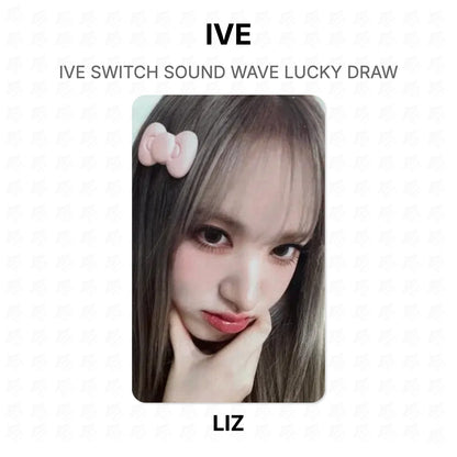IVE SWITCH SOUND WAVE LUCKY DRAW Official Photocard