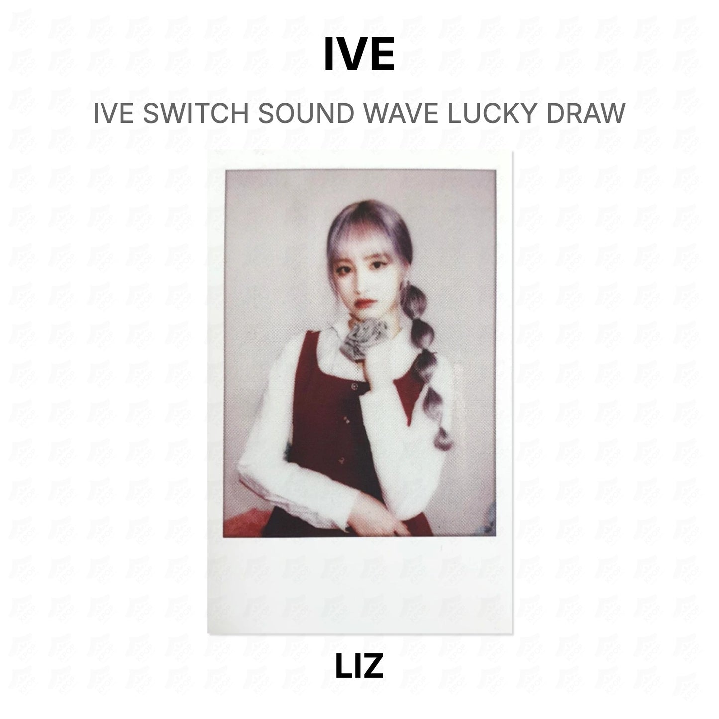 IVE SWITCH SOUND WAVE LUCKY DRAW Official Photocard