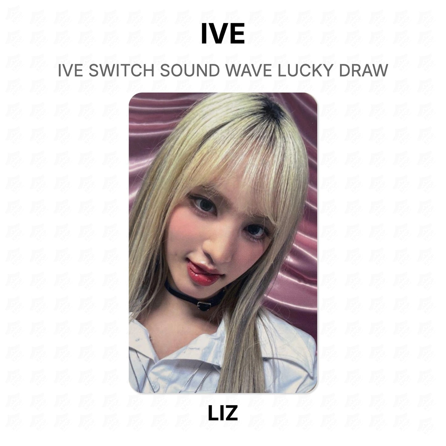 IVE SWITCH SOUND WAVE LUCKY DRAW Official Photocard