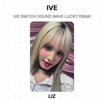 IVE SWITCH SOUND WAVE LUCKY DRAW Official Photocard