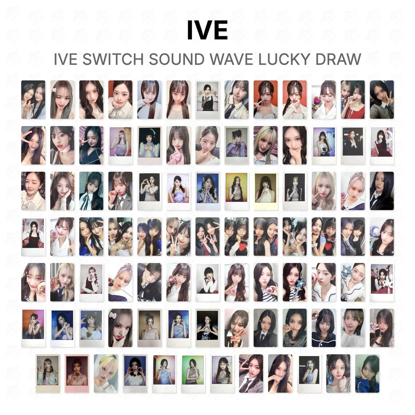 IVE SWITCH SOUND WAVE LUCKY DRAW Official Photocard