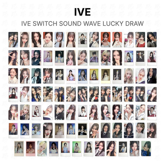 IVE SWITCH SOUND WAVE LUCKY DRAW Official Photocard