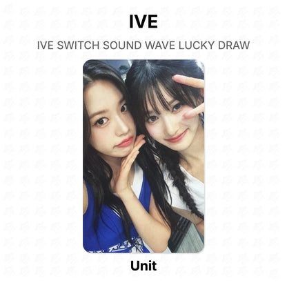 IVE SWITCH SOUND WAVE LUCKY DRAW Official Photocard