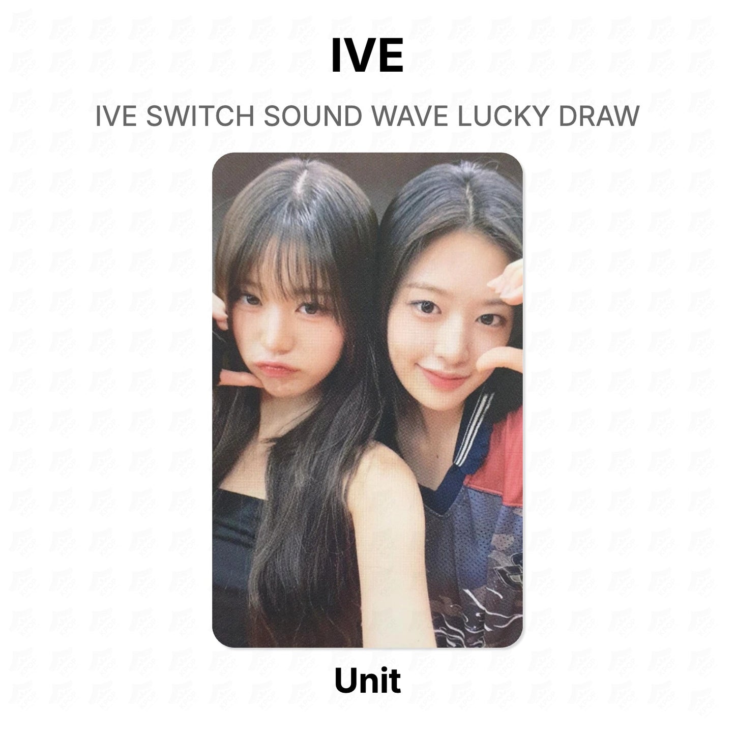 IVE SWITCH SOUND WAVE LUCKY DRAW Official Photocard