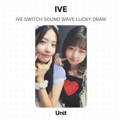 IVE SWITCH SOUND WAVE LUCKY DRAW Official Photocard