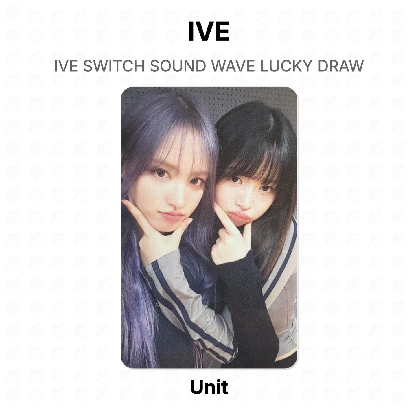 IVE SWITCH SOUND WAVE LUCKY DRAW Official Photocard