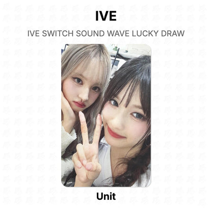 IVE SWITCH SOUND WAVE LUCKY DRAW Official Photocard