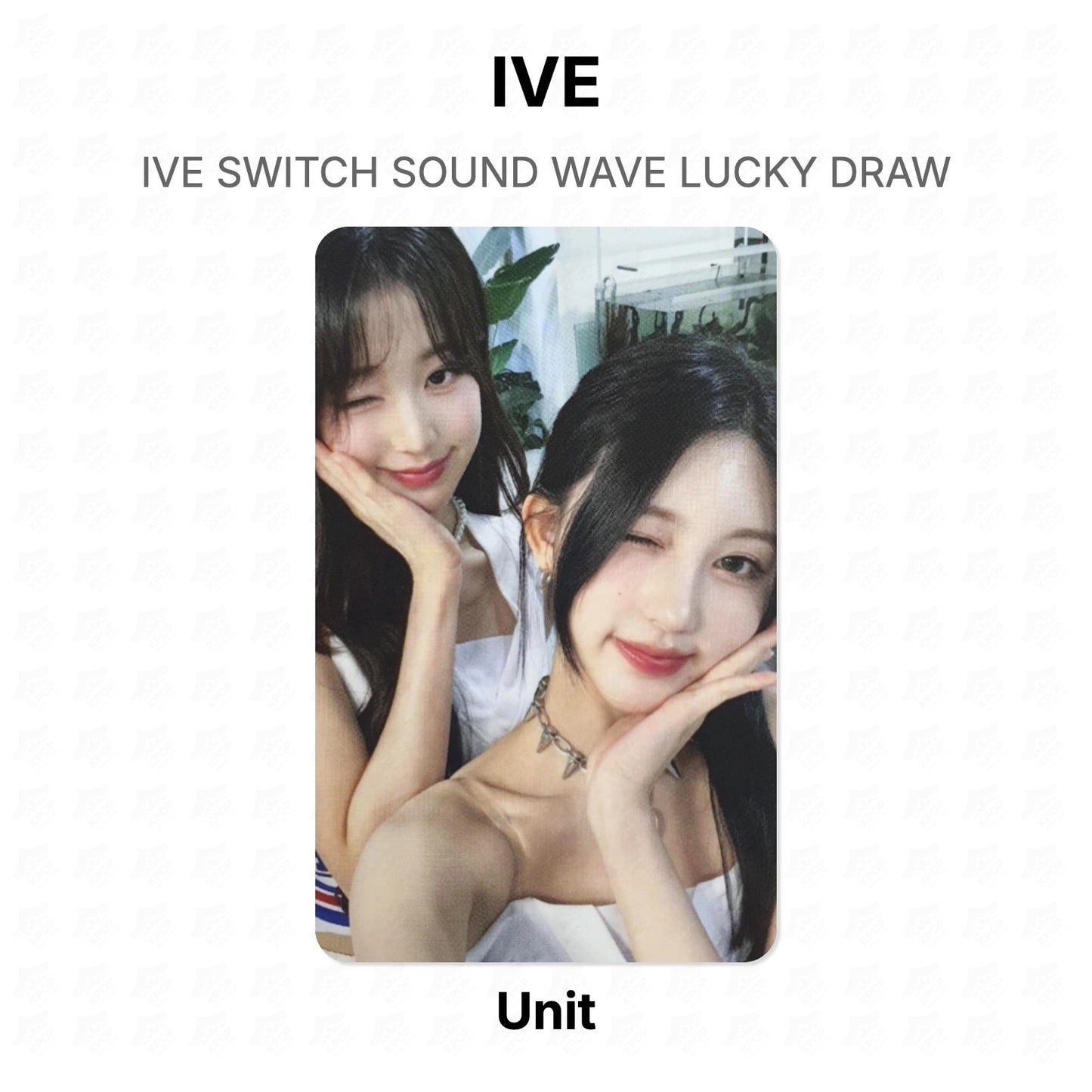 IVE SWITCH SOUND WAVE LUCKY DRAW Official Photocard