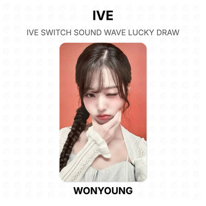 IVE SWITCH SOUND WAVE LUCKY DRAW Official Photocard