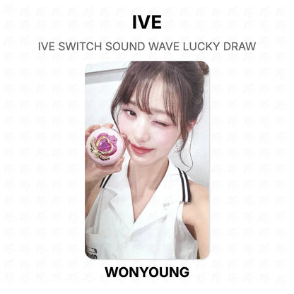 IVE SWITCH SOUND WAVE LUCKY DRAW Official Photocard