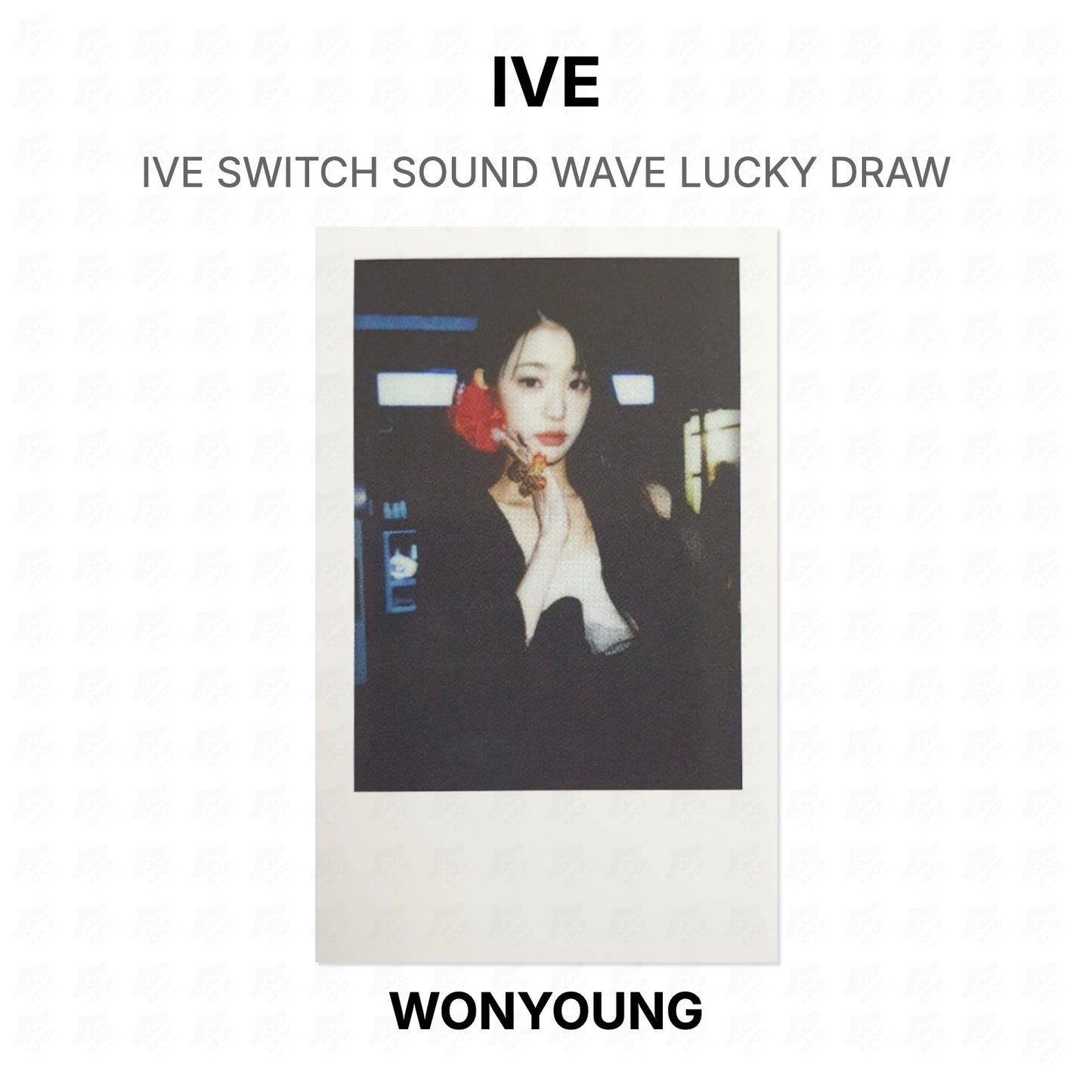 IVE SWITCH SOUND WAVE LUCKY DRAW Official Photocard