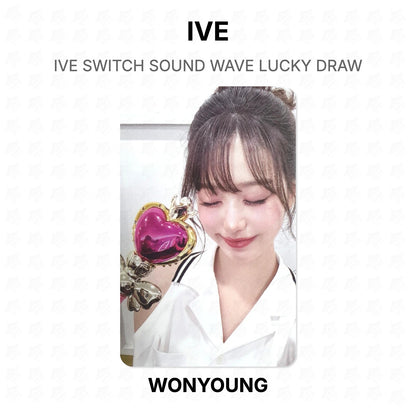 IVE SWITCH SOUND WAVE LUCKY DRAW Official Photocard