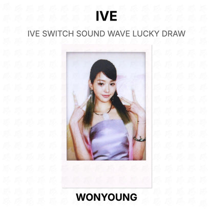 IVE SWITCH SOUND WAVE LUCKY DRAW Official Photocard