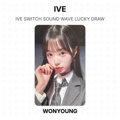 IVE SWITCH SOUND WAVE LUCKY DRAW Official Photocard