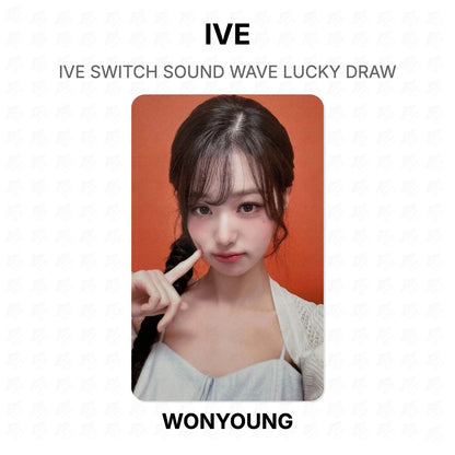 IVE SWITCH SOUND WAVE LUCKY DRAW Official Photocard