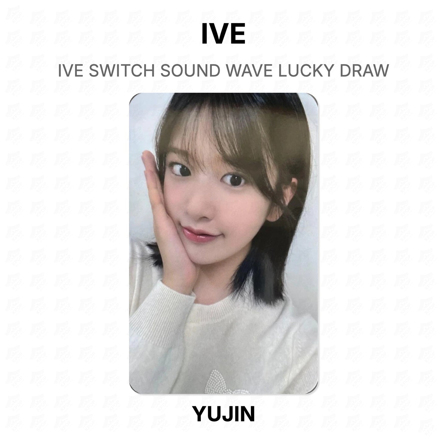 IVE SWITCH SOUND WAVE LUCKY DRAW Official Photocard