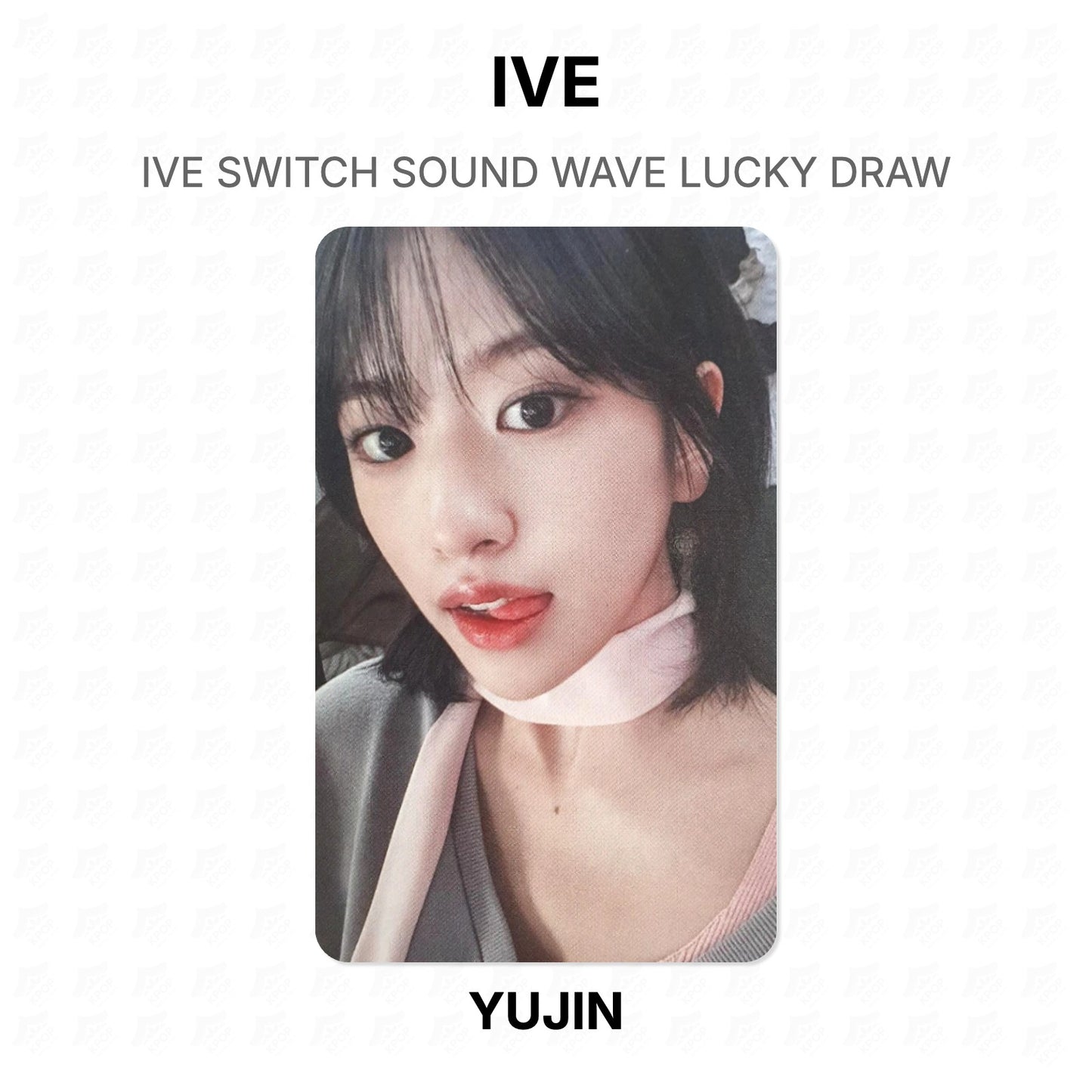 IVE SWITCH SOUND WAVE LUCKY DRAW Official Photocard