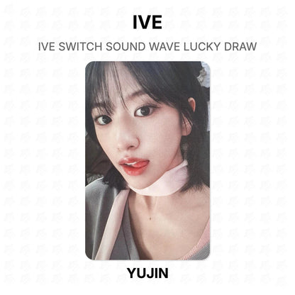IVE SWITCH SOUND WAVE LUCKY DRAW Official Photocard