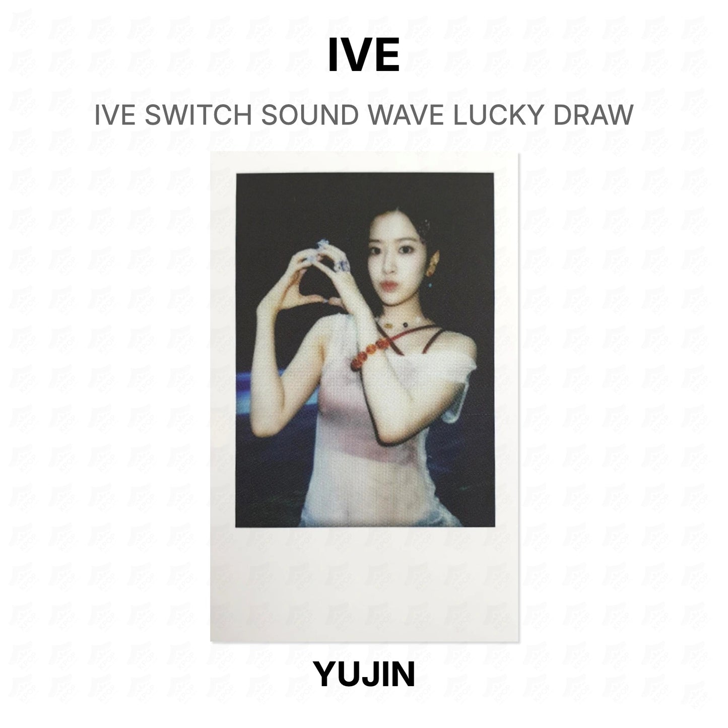 IVE SWITCH SOUND WAVE LUCKY DRAW Official Photocard