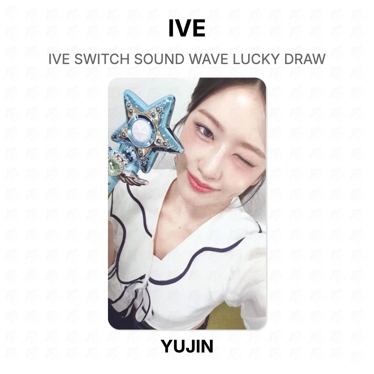 IVE SWITCH SOUND WAVE LUCKY DRAW Official Photocard