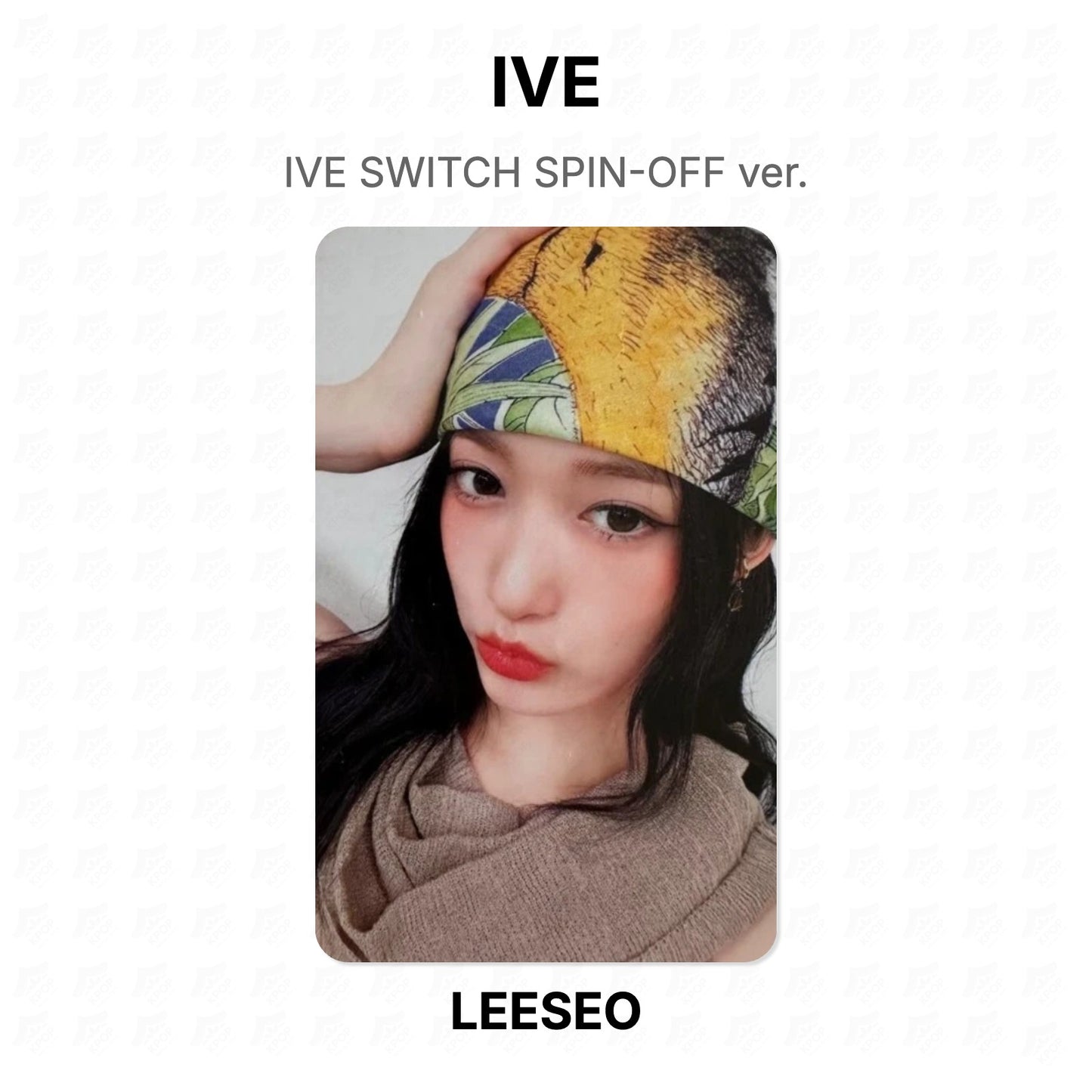IVE SWITCH SPIN-OFF ver. Official Photocard